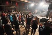 Als letzte Band stand die deutsche Kapelle Petra auf der Bühne. (Bild: Edi Ettlin (Dallenwil, 9. September 2017))