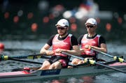 Trotz des gestrigen dritten Rangs läuft bei Michael Schmid (links) und Daniel Wiederkehr noch nicht alles nach Plan. (Bild Corinne Glanzmann)