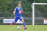 FCL-Stürmer Samed Yesil ist torgefährlich wie..........(s. nachfolgendes Bild) (Bild: Martin Meienberger)