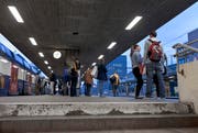 In der Nacht auf Sonntag ereignete sich am HB in Zürich ein Unfall. Im Bild: Der Hauptbahnhof in Zürich. (Symbolbild/ Keystone/ Gaetan Bally)