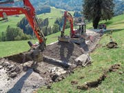 Dank Erfahrungen aus der ersten Etappe der Sanierung der Wiesenbergstrasse will der Kanton die weiteren Arbeiten beschleunigen. Archivbild: PD (Archivbild: PD)