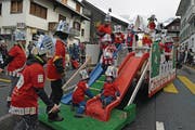 Kinder sind wirklich Trumpf: Diese Nummer holte den zweiten Platz. (Bilder: Robert Hess (Kerns, 12. Februar 2018))