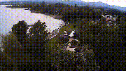 Früh übt sich, wer ein echter Meister der Lüfte werden will. (Bild: webcam-lachen.ch)