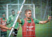 In der Rückrunde konnte Alain Wiss fast nur trainieren, nun spielt er wieder regelmässig. (Bild: Ralph Ribi (St. Gallen, 6. Juli 2016))