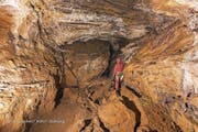 Der Umkehrpunkt der Höhlentour im sogenannten «Wanderweg» der Schrattenhöhle. (Bild: Lauber/NeKO-Stiftung)