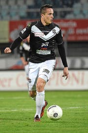 Marko Basic im Trikot des FC Lugano. (Bild: Keystone/Gabriele Putzu)