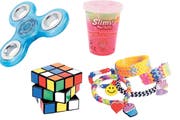 Fidget Spinner, Slime, Rubik Cube und Rainbow Looms. Sie alle wurden zu Spielzeug-Hits auf der ganzen Welt. (Bilder: PD)
