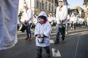 Prächtige Bedingungen am Schülerklausjagen Küssnacht 2017. (Bild: Keystone)