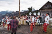 Auftritt der Guugge Ribi-Häxä (Bild: Richard Greuter (NZ) (Neue Nidwaldner Zeitung))