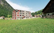 Bei der Überbauung Brunnital ist ein zweites Wohnhaus mit Alterswohnungen geplant. (Bild: Florian Arnold (Unterschächen, 19. Juli 2017))