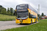 Dieser Doppelstöcker soll auf der Strecke eingesetzt werden. (Bild: Gian Ehrenzeller/Keystone (Engelburg, 19. Mai 2017))