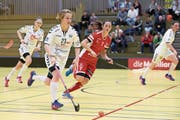 Zugs Sandra Kuster macht Tempo. (Bild: Michael Peter/Zug United (Zug, 12. November 2017))