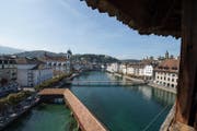 Stadt Luzern. (Bild: Archiv LZ/Dominik Wunderli)