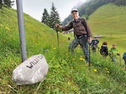 Sprachforscher Felix Aschwanden half bei der Umsetzung des Urner Mundartwegs. (Bild Urs Hanhart)