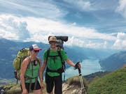 Sanna Laurén und Markus Fehlmann sind bereit für die grosse Tour. (Bild: PD (Brienzer Rothorn, 15. August 2016))