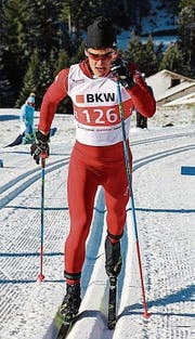 Andrin Näpflin hat technisch grosse Fortschritte gemacht. (Bild: M. Arnold (Steg, 14. Januar 2018))