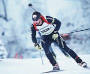 Startet morgen Abend in Engelberg: der Biathlet Julian Schumacher. (Bild: pd)