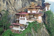 Blick auf das berühmte Kloster Tiger’s Nest im Himalaya. (Bild: PD)