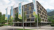 Im «Rüttigarten» findet morgen ein Tag der offenen Tür statt, verbunden mit dem Fest zum 10-Jahr-Jubiläum. (Bild: MZ (Schattdorf, 18. Mai 2017))