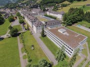 Die renovierte Schulhausfassade. (Bild: Markus L'Hoste)
