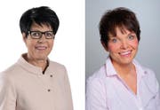 Yvonne von Deschwanden und Michèle Blöchliger (rechts). (Bild: PD)