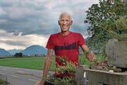 Walty Küng aus Ennetbürgen hat alle 4000er der Schweiz und dem Grenzgebirge erklommen. (Bild: PD/Corinne Glanzmann (Ennetbürgen, 8. August 2017))