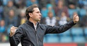 Gerardo Seoane, der Dirigent an der Seitenlinie. (Bild: Martin Meienberger/Freshfocus (Luzern, 11. März 2018))