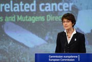 Die EU-Kommissarin äusserte sich zum Inländervorrang von Schweizern gegenüber EU-Bürgern. (Bild: EPA/LAURENT DUBRULE)