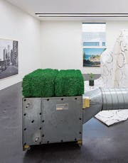 Installation «us15» von Jonas Burkhalter im Kunstmuseum. (Bild: Marc Latzel/PD)