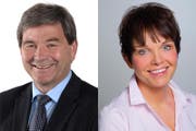 Andreas Schmid und Michèle Blöchliger (Bilder: PD)