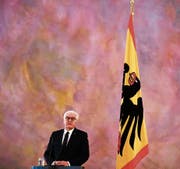 Bundespräsident Frank-Walter Steinmeier bei der Pressekonferenz diese Woche. (Bild: Markus Schreiber/AP (Berlin, 20. November 2017))