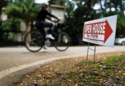 Hausverkauf in Florida: Die Folgen der Hypothekenkrise sind noch nicht ausgestanden. (Bild: Scott McIntyre/Getty (Miami, 19. November 2016))