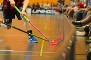 Unihockey Symbolbild Themenbild (Bild: Dominik Wunderli)