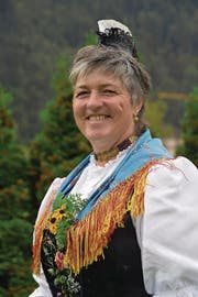 Präsidentin Martha Zwyssig: «Wenn man nicht mit der Zeit geht, findet man keine neuen Mitglieder mehr.» (Bild: Hans Zgraggen (Erstfeld, 1. Oktober 2016))
