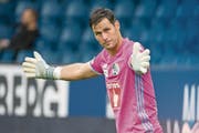 Bei seinem Comeback am Samstag zeigte David Zibung eine gute Leistung. (Bild: Alexandra Wey/Keystone (Luzern, 12. August 2017))