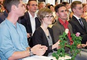 Die 20-jährige Daniela Barmettler aus Buochs erzielte die Bestnote 5,8. (Bild: Richard Greuter (Sarnen, 4. Juli 2017))