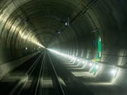 Die neue Gotthard-Eisenbahnröhre als Tourismusmagnet? Der Bund hält dieses Szenario für wahrscheinlich. Beweisen lässt es sich erst ab Ende 2016. (Archiv) (Bild: KEYSTONE/ALEXANDRA WEY)