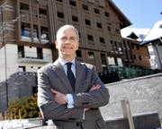 Generalmanager Jean-Yves Blatt darf sich freuen: Das Hotel The Chedi Andermatt erhält demnächst einen weiteren renommierten Preis. (Bild Urs Hanhart)