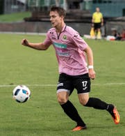 Jérôme Bühler im Testspiel vom letzten Mittwoch gegen seine ehemaligen Kollegen des FC Luzern U 21. Kriens gewinnt 2:1. (Bild Pius Amreint)