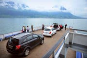 Die Autofähre zwischen Beckenried und Gersau hat eine neue Besitzerin. (Bild Corinne Glanzmann)