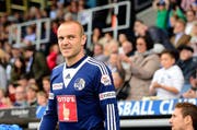 Familienausflug statt Transferverhandlungen: FCL-Stürmer Marco Schneuwly. (Bild: Keystone/Urs Flüeler)