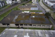 Das Gelände ist nach wie vor abgesperrt. (Bild: helinews.ch)