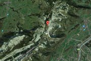 Die Wanderin war zum Hohen Kasten aufgebrochen. (Bild: googlemaps)