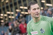 David Zibung, hier noch die Nummer eins, möchte seinen Vertrag bis 2019 erfüllen. (Bild: Urs Flüeler/Keystone (Luzern, 18. Februar 2017))