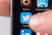 Die Twitter-Zahlen landeten zu früh im Netz: Aktie stürzt (Archiv) (Bild: KEYSTONE/AP dpa/SOEREN STACHE)