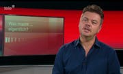 Padi Bernhard im Studio. (Bild: Tele1)