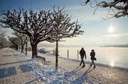 Am Montagabend soll es im Flachland den ersten Schnee dieses Winters geben. (Bild: Archiv LZ)