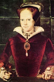 Im 16. Jahrhundert schmückt die «Peregrina» Maria Tudor. (Bild: Getty)