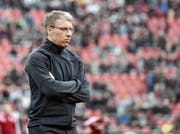 Peter Knäbel, der ehemalige Sportchef und Interimstrainer des Hamburger SV: Wird er der neue CEO des FC Luzern? (Bild: Keystone/Caroline Seidel)