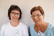 Gabriela Bremgartner Olten und Anni Piepel Deutschland. (Bild: Romano Cuonz (Flüeli, 16. Juni 2017))